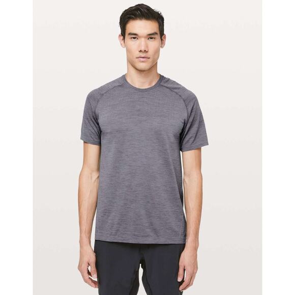 LULULEMON Metal Vent Tech Short Sleeve in Moonphase / Moon Blue Size Large - Picture 1 of 7